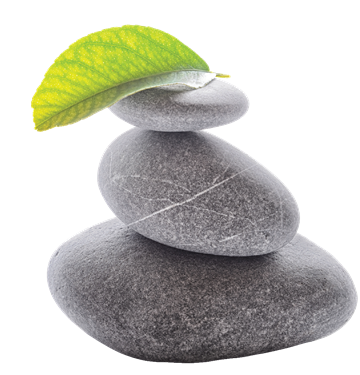 Relaxing spa stones at Kristy's Esthetics in Winnipeg